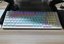聯(lián)想（Lenovo）GK10 98L機械鍵盤(pán)全鍵熱插拔20種背光鍵盤(pán) 電競游戲專(zhuān)用電腦辦公 極光系列有線(xiàn)98配列白色混光青軸 曬單實(shí)拍圖