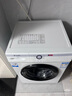 海爾（Haier）超薄滾筒洗衣機全自動(dòng)10公斤變頻六維減震巴氏除菌羊毛洗羽絨洗速洗防生銹機身一級能效以舊換新 統.帥【百元滾筒】羊毛洗 羽絨洗 巴氏除菌 滾筒 10kg 曬單實(shí)拍圖