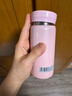 泰福高（TAFUCO）316不銹鋼保溫杯迷你小巧女生口袋杯高顏值咖啡杯220ml粉色T1433 曬單實(shí)拍圖
