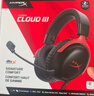 極度未知（HYPERX）Cloud Ⅲ颶風(fēng)3有線(xiàn) 烈焰灰 DTS音效53mm驅動(dòng)單元電競頭戴式游戲耳機 適配三角洲行動(dòng) 曬單實(shí)拍圖