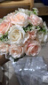 威爾基手捧花結婚婚禮仿真領(lǐng)證道具套裝求婚訂婚拍照次日達花束新娘捧花 香檳色 手捧花【成品】 曬單實(shí)拍圖
