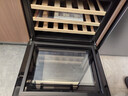 芭克斯（Bacchus）紅酒柜嵌入式【24瓶裝】恒溫柜家用冷凍酒柜葡萄酒柜內嵌保鮮小酒柜壓縮機迷你歐式廚房客廳壁柜 YC-53單溫風(fēng)冷 黑色櫸木層架 24瓶 曬單實(shí)拍圖