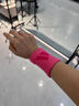 阿迪達斯（adidas）運動(dòng)護腕男款扭傷手腕腱鞘護套擦汗巾女籃球羽毛球網(wǎng)球跑步護具 粉色丨短款-2只裝【吸汗透氣丨柔軟高彈】 均碼 曬單實(shí)拍圖
