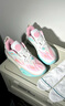 李寧韋德全城11 V2丨籃球鞋男鞋透氣網(wǎng)面減震高回彈專(zhuān)業(yè)競技運動(dòng)鞋 標準白/熒光嫩粉-7 46 曬單實(shí)拍圖