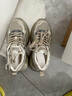 百麗（Belle）星河軌跡潮酷老爹鞋女商場(chǎng)款厚底增高休閑鞋E4P1DCM5預售 灰色 35 曬單實(shí)拍圖
