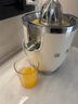SMEG/斯麥格復古全自動(dòng)榨汁機電動(dòng)原汁機果汁鮮榨家用小型大容量橙汁西瓜汁料理機CJF11實(shí)用生日禮物 奶白色 曬單實(shí)拍圖