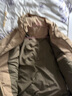 鴨鴨（YAYA）黃曉明同款輕薄羽絨服男女2025秋冬新品短款爆款連帽防寒鴨絨外套 卡其色 L 175/92A 曬單實(shí)拍圖