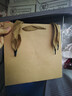 皓梵潔正方形禮品袋方形大號手提袋超大牛皮紙袋禮盒40cm禮物加寬包裝袋 牛皮色 約25*25*25CM高（5個(gè)裝） 曬單實(shí)拍圖