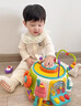 貝杰斯早教百寶箱一歲寶寶生日禮物嬰兒玩具0-1歲六面體蒙氏游戲桌 升級充電版【40合1玩法+送手提大禮盒】送充電套裝 寶寶周歲見(jiàn)面禮6-12個(gè)月圣誕節新年禮物 曬單實(shí)拍圖