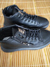 逐升男鞋子男士休閑鞋春夏季透氣皮鞋平板鞋一腳蹬小白鞋運動(dòng)鞋 MD-2703黑色 41 曬單實(shí)拍圖