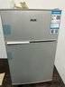 奧克斯（AUX）家用雙門(mén)迷你小型冰箱 冷藏冷凍保鮮小冰箱 宿舍租房節能電冰箱 【國家補貼】BCD-24K118 基礎款 銀色 曬單實(shí)拍圖