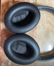 魔律適用博士BOSE QC35耳罩QC2 QC15 AE2 QC25 QC45耳機套QC35 II海綿套 耳機頭梁墊替換配件 黑色【原配】耳套一對 曬單實(shí)拍圖