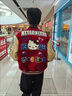 HelloKitty貓棒球服Cleanfit短款立領(lǐng)vibe風(fēng)荔枝皮刺繡厚外套男女 紅色 夾棉重磅480克毛呢荔枝紋二層皮 M 推薦105-125斤 曬單實(shí)拍圖