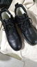 老人頭男鞋棉鞋冬季羊毛皮毛一體加絨保暖商務(wù)休閑皮鞋高幫加厚軟底鞋子 77007黑色系帶 42 曬單實(shí)拍圖