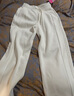 SIINSIIN鞠婧祎同款衛褲女加絨2025新款闊腿運動(dòng)褲白色直筒褲子冬 【加絨小個(gè)子款】貝殼白 （保暖抗靜電） M 【推薦101-115斤】 曬單實(shí)拍圖