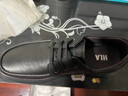 海瀾之家HLA皮鞋男頭層牛皮鞋子男士秋冬正裝商務(wù)休閑鞋男 010A 黑色 42 曬單實(shí)拍圖