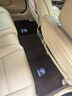適用于新寶馬1系2系3系5系7系X1 X3 X4 X2 X5 X6專(zhuān)用汽車(chē)腳墊地毯絨 咖色【高端地毯+車(chē)標】 曬單實(shí)拍圖