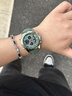 OTM品牌正品手表男蟲(chóng)洞概念男士機械表男款高級感智能學(xué)生運動(dòng)男表潮 綠色 曬單實(shí)拍圖