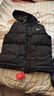 秋冬季新款羽絨棉馬甲男士可脫卸帽寬松背心加厚保暖坎肩外套女潮 NK828黑色馬甲 3XL （建議150-170斤） 曬單實(shí)拍圖