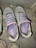 Skechers斯凱奇閃穿鞋女童春秋懶人一腳蹬休閑鞋時(shí)尚輕便運動(dòng)鞋319055L 曬單實(shí)拍圖