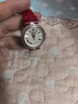 天梭（TISSOT）瑞士手表女嘉麗小美人系列明星同款石英表女士腕表送女友送老婆 T126.010.66.113.00紅色 曬單實(shí)拍圖