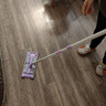 妙潔平板拖把 夾布34cm共1布 桿長(cháng)129cm家用一拖凈懶人專(zhuān)用墩布地板拖 曬單實(shí)拍圖