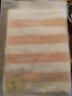 內野（UCHINO）無(wú)捻紗毛巾3條裝清新條紋洗臉洗澡毛巾抑菌柔軟吸水洗臉巾 曬單實(shí)拍圖