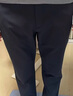 優(yōu)衣庫男裝彈力長(cháng)褲/內里起毛休閑褲褲子常規款479372 69 藏青色 L /175/88A 曬單實(shí)拍圖