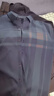恒源祥加絨加厚保暖長(cháng)袖襯衫男秋冬季新款商務(wù)休閑無(wú)痕免燙格子襯衣 曬單實(shí)拍圖