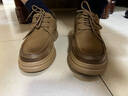 他她（TATA）商務(wù)休閑皮鞋男士真皮工裝鞋舒適休閑男鞋2025秋PGS01CM5 卡其色 41 曬單實(shí)拍圖