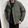 杰遜斯潮牌羽絨棉服男款冬季加厚立領(lǐng)短款棉衣外套2025新款男士冬裝棉襖 XZ102A-MY2536森綠色 XL （建議125-145斤） 曬單實(shí)拍圖