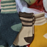 雅鹿秋冬襪子男撞色毛圈襪子女加厚抗菌防臭情侶保暖襪中長(cháng)筒地板襪 曬單實(shí)拍圖