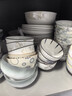 賀川屋碗盤(pán)餐具整套日式2025新款混搭色家用陶瓷餐具套裝禮盒裝 12頭 曬單實(shí)拍圖