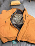 探路者（TOREAD）暴雪羽絨服男女款鵝絨戶(hù)外防寒秋冬加厚保暖外套 云杉橘 3XL 曬單實(shí)拍圖