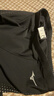 美津濃（MIZUNO）泳褲男士防尷尬大碼長(cháng)款5分褲專(zhuān)業(yè)速干抗氯游泳衣裝備B1127黑XL 曬單實(shí)拍圖