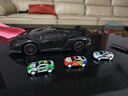 超大號蘭博基尼30CM仿真慣性滑行跑車(chē)男孩兒童玩具擺件模型禮物 大號30CM【啞光黑】+3鐵皮車(chē) 曬單實(shí)拍圖