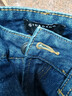 佐丹奴貓須牛仔褲男新款中腰合體直筒男褲復古風(fēng)牛仔長(cháng)褲13115046 曬單實(shí)拍圖