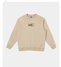 Lee25秋冬新品舒適版圓領(lǐng)印花Logo男長(cháng)袖衛衣 卡其色 M 曬單實(shí)拍圖