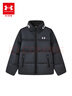 安德瑪（Under Armour）童裝兒童外套冬季保暖男女童簡(jiǎn)約運動(dòng)立領(lǐng)鴨絨羽絨服254306113 曬單實(shí)拍圖
