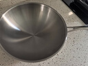 康鈦鈦鍋純鈦炒鍋圓底無(wú)涂層不易粘鍋炒菜鍋平底鍋電磁爐燃氣灶適用 圓底鈦炒鍋（送鍋蓋鍋鏟） 30cm 曬單實(shí)拍圖
