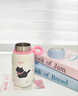 西多米迷你保溫杯女生新款小咖啡口袋杯可愛(ài)小巧高顏值便攜學(xué)生卡通杯子 曬單實(shí)拍圖
