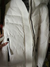 森馬（Semir）地理系列羽絨服女冬長(cháng)款90絨子鵝絨防風(fēng)防雨102724113003 曬單實(shí)拍圖