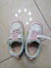 泰蘭尼斯冬季兒童閃燈運動(dòng)鞋女童可控開(kāi)關(guān)板鞋加絨保暖棉鞋白/粉28 曬單實(shí)拍圖