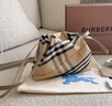 博柏利（BURBERRY）【經(jīng)典之作系列】格紋單肩包 曬單實(shí)拍圖