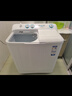 海爾（Haier）半自動(dòng)雙桶洗衣機 12KG大容量 雙缸 一級能效 家電國家補貼以舊換新京東自營(yíng) XPB120-81D2 曬單實(shí)拍圖