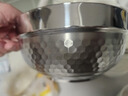 美廚（MAXCOOK）全304不銹鋼碗 帶蓋湯碗雙層隔熱304不銹鋼餐具16cm MCWA1686 曬單實(shí)拍圖