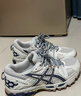 亞瑟士ASICS男鞋女鞋透氣復古慢跑鞋耐磨運動(dòng)鞋越野 GEL-KAHANA 8 灰色/藍色(女款) 39 曬單實(shí)拍圖