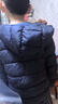小豬班納兒童棉服冬季2025新款男女童輕薄連帽外套秋冬保暖棉襖中大童冬裝 曬單實(shí)拍圖
