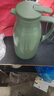 簡(jiǎn)約保溫水壺大容量玻璃內膽保溫壺家用開(kāi)水瓶學(xué)生宿舍暖瓶熱水瓶 淺綠色 1.3L 曬單實(shí)拍圖