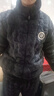 貓人（MiiOW）冬季珊瑚絨情侶睡衣套裝三層夾棉加厚男女家居服保暖零下外穿親膚 男款深灰 高品質(zhì)三層+厚 男款2XL 130-150斤 曬單實(shí)拍圖